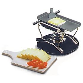 Paderno World Cuisine 4 1 2 Inch X 10 1 2 Inch Portable Raclette Set by Paderno World Cuisine
