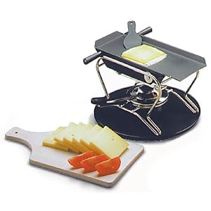 Paderno World Cuisine 4 1 2 Inch X 10 1 2 Inch Portable Raclette Set by 
