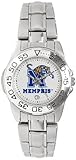 Memphis Tigers- (University of) Ladies Sports Steel Watch