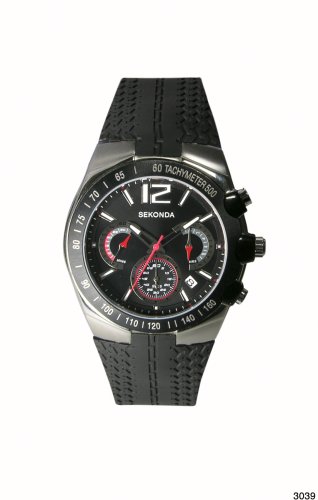 Sekonda Model 3039.27 Gents Chronograph PU Strap Watch