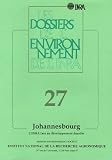 Johannesbourg : L'INRA face au developpement durable Image du produit