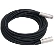 XLR male to XLR female Microphone Cable - 15 feet