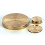 Brass Type C260 ASTM-B16 Disc 1/32" Thickness x 2" Diameter (Pack of 1)