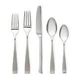Dansk Precision 20-Piece Stainless-Steel Flatware Set, Service for 4