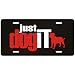 New  English Mastiff ... Just Dog It  License Plate Dog
