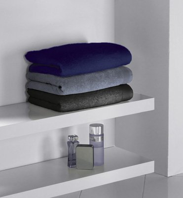 Kleine Wolke 0396926262 Handtuch Mercure 50 x 100 cm schwarz