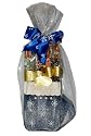 Belgian Milk, Dark & White Chocolate Covered Pretzels In Christmas Mitten