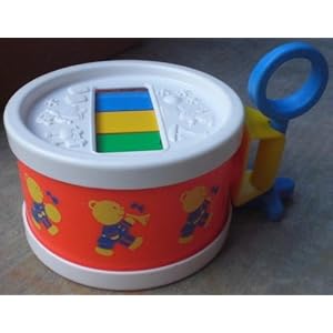 Fisher Price Vintage Toy Drum by 