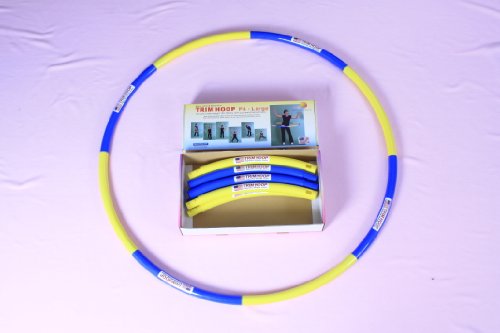 Weighted Sports Hula Hoop for Weight Loss - Trim Hoop P4 4 lb. No Sponge, Large Size, Easy to Assemble/disassemble