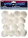 Darice White, Acrylic Poms, 1.5 Inches, 15 Pieces