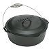 Lodge Logic 7-Quart Dutch Oven with Spiral Handle Bail and Iron Cover