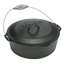 Lodge Logic 7-Quart Dutch Oven with Spiral Handle Bail and Iron Cover