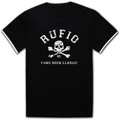 Jgdlkn Men Design Rufio Classic Logo Tee Black