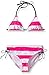 Kanu Surf Girls' Layla Stripe Bikini Swimsuit