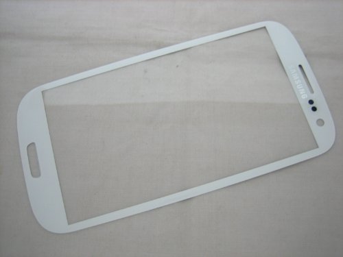Samsung Galaxy S3 III GT-i9300, White Front Glass LCD Display and Touch Screen not included, Mobile Phone Repair Part Replacement Samsung Galaxy S3 III GT-i9300, White Front Glass LCD Display and Touch Screen not included, Mobile Phone Repair Part Replacement