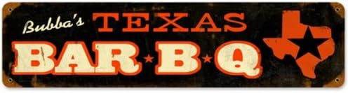 Texas Food and Drink Vintage Metal Sign - Victory Vintage Signs
