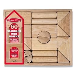 Melissa & Doug Standard Unit Blocks (60 pc)