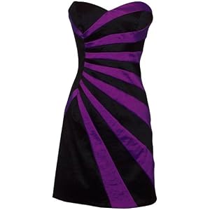 Strapless Sunburst Bandage Mini Tube Dress Prom Party Formal Gown