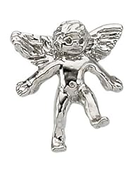 14K Gold Angel Lapel Pin
