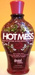 NEW 2010 Hot Mess Tanning Lotion by Devoted Creations 12.25 oz bottle