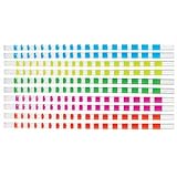 Set of 10 Striped Reusable Straws by Zak Designs