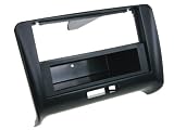 Produkt-Bild: 291320-19 Radiohalterung Rubber Touch Audi TT (8J) Doppel ISO (schwarz)