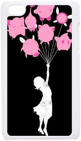 Floating Pink Puffs iPod Touch 4 Case White HX4427723