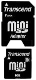 Transcend 1Gb Mini Sd Card 80X Ts1Gsdm80