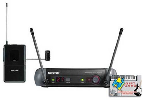 Shure PGX14 UHF Lapel Wireless Microphone System with L85 Mic (Channel H6)