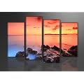 Image sur toile 130 x 80 cm Mod�le N� XXL 6160 Stones Tableaux pour la mur, encadr�s, pr�ts � poser, tout les images sur ch�ssis g�ant bois v�ritable.