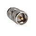 Pro Trucker RF Coaxial Coax Adapter UHF Male to PL-259 Male Connector