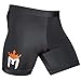 Meister MMA Crown Vale Tudo Fight Shorts - Black - 34/35