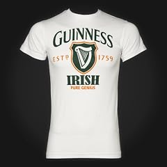 Guinness White Harp Irish Pure Genius Tee
