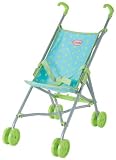 Corolle Les Classiques Doll Accessories (Blue/Green Umbrella Stroller)