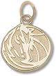 Dallas Mavericks Horse Head Logo 3/8" Charm/Pendant -14K/10K, Stainless Steel or Gold Plated