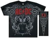 AC/DC - Black Ice Angus Duo T-Shirt, XXL - Black\ Ringer