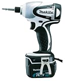 マキタ充電式インパクトドライバ 14.4V 白 TD130DRFX