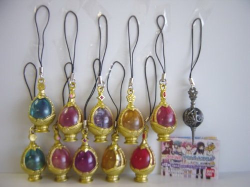 魔法少女まどか ☆ マギカ ソウルジェムストラップ 全11種 :全11種 1 まどかVer 2 さやかVer 3 マミVer 4