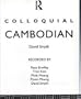 Colloquial Cambodian (Colloquial Series)