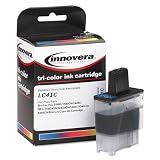 Replacement Ink Jet Cartridge, Replaces Brother LC41C, Cyan IVR20041C