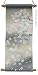 'Yozakura' - Cherry Blossoms in Moonlight Japanese Hanging Scroll Mini Tapestry Image