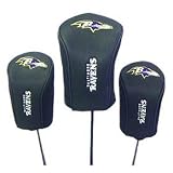 Baltimore Ravens Mesh Golf Barrel Head Cover Set