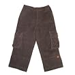 Le Fromage et L'Orange - Chocolate Basic Cargo Pant (Corduroy) 3T only