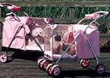 Pink Fifth Avenue Pet Stroller SUV