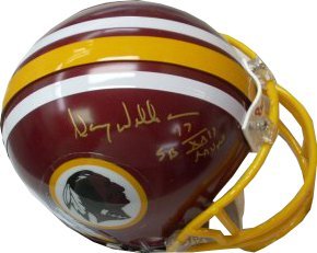 Doug Williams Signed Washington Redskins Replica Mini Helmet SBXXII MVP