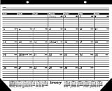 AAGSK241600 - 2008 Nonrefillable 1-Color Monthly Desk Pad