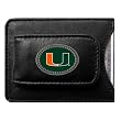 Miami Hurricanes Logo Credit Card/Money Clip Holder - NCAA College Athletics Fan Shop Accessories