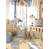 Ship Ahoy 4 Piece Crib Set by Glenna Jean