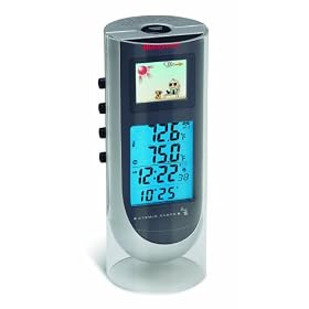 Honeywell TE601CELW Color Weather Forecaster with Indoor Outdoor Thermometer by 