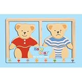 Blue Orange Toys Baby Bears Puzzle - Boys
